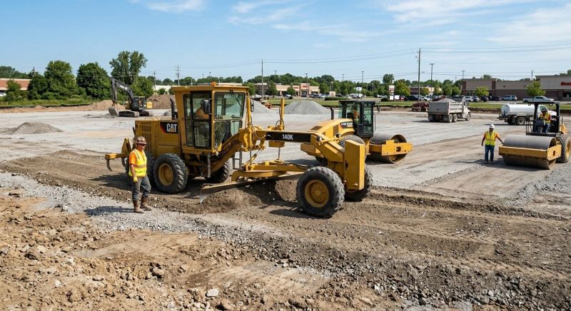 Parking Lot Excavation in Provo, UT