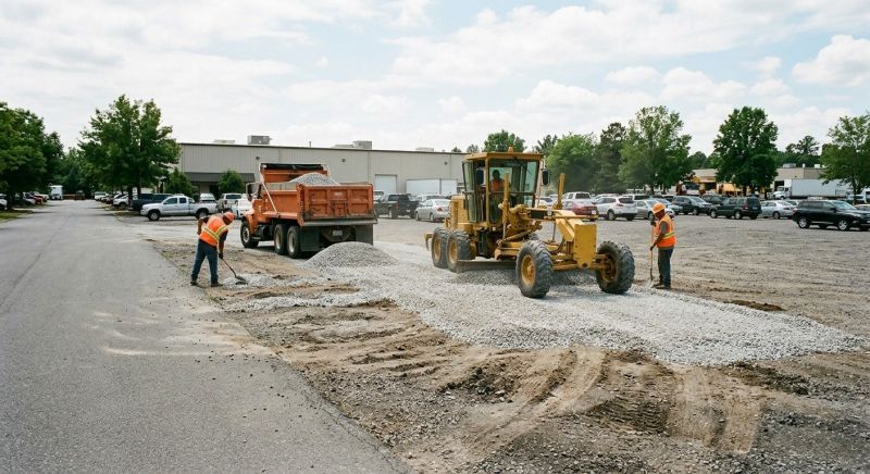 Parking Lot Leveling in Cleveland, TN